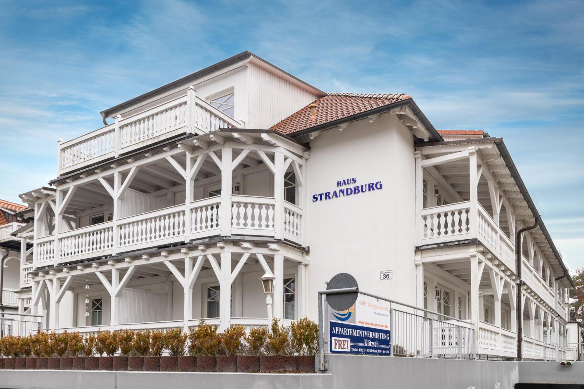 Haus Strandburg - Hinter Duene Und Meer Binz Εξωτερικό φωτογραφία